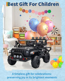 24V Electric 2-Seater Ride-On Car and Truck Toys for Kids with Remote Control