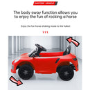 Electric Ride-On Car for Kids with Remote Control, Swing Function, LED Lights, and MP3 Player
