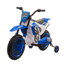 Aosom 12V Electric Kids Motorcycle with Treaded Tires and 5mph Speed