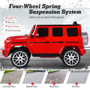 Mercedes-Benz G63 12V Kids Ride-On Car with Music and Remote Control in Red