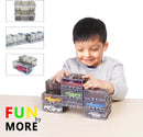 1/64 Scale Hot Wheels and Matchbox Mini Car Organizer Storage Case for Kids