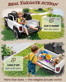 2-Seater Licensed RAM 1500 RHO 24V Electric Car for Kids