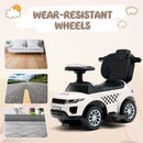 OLAKIDS 4-in-1 Ivory White Ride-On Push Car TQ10131WH