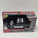 Maxx Action Police Vehicle with Lights, Sounds, and Friction Motor Rubber Tires