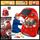 Engaging Red Truck Engine Playset for Kids Aged 3+ | Lights, Sounds, and Steering Wheel
