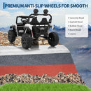 Kids' 2-Seater 24V Ride-On Truck, Speedy 4.97MPH, White