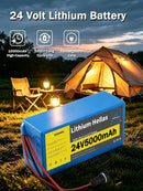 24V 5Ah Lithium Battery Set for Children's Ride-On Toys with 29.4V 1A Charger