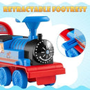 Battery-Powered Kids Electric Train Set with Track, Lights, and Sounds