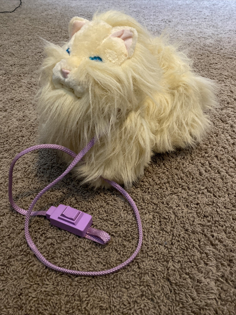 Vintage 1990 Walking Kitty FurReal Toy Rare Collectible