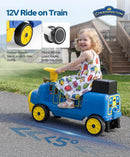 Chuggington Licensed 12V Trackless 2-Seater Ride-On Train for Kids