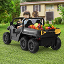 Electric Dump Truck Ride-On with Remote Control and Music Player for Kids