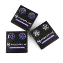1.8" Beadlock Wheel for 1/18 and 1/24 Scale RC Crawlers, Compatible with 1.0-1.3" Tires, SR Silver
