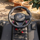Dual Motor 24V Kids Electric Ride-On Car with Remote Control and Suspension in Pink