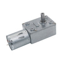 12V JGY370 High Torque DC Motor Featuring Metal Gears and Worm Gear Reducer 150rpm