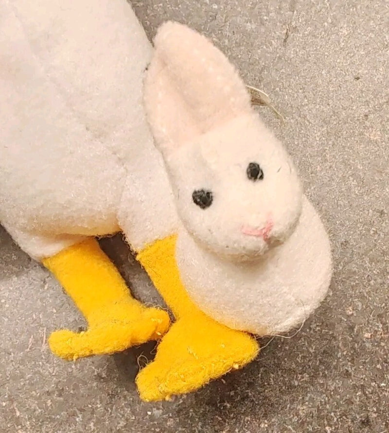 Deluxe Christmas Animal Set Featuring A Fool and His Bunny, Goose, and Rabbit Figures
