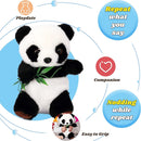 Interactive Talking Panda: Nodding Animated Toy That Repeats Your Words