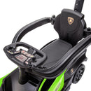 Lamborghini-Inspired Green Push Car for Toddlers Aged 1-3