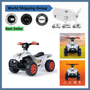 Hot Wheels 6V Kids Ride-On ATV - 55 lbs Weight Limit with Rechargeable Battery