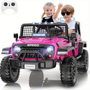 24V Electric Ride-On Truck for Kids - Battery-Powered 2-Seater with Remote Control