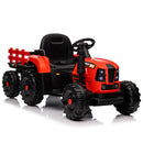 24V 400W Electric Ride-On Tractor Toy for Kids in Red