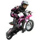 Neche Pink MX350 Electric Motorcycle with 350W Power