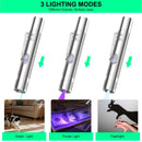 Waputne Rechargeable Cat Toy with Green Light, 3 Dynamic Modes, and 5 Engaging Patterns
