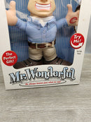 Mr. Wonderful 12" Interactive Talking Doll 2003 Battery-Powered with Phrases NIB