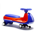 12V Electric Twisting Ride-On Car for Kids Aged 3-6 with LED Lights and Music
