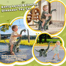 Dinosaur Ride On Toy Cars for Kids,Twinkoo Realistic Brachiosaurus Push Car with