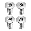 4-Pack Stainless Steel Brake Rotor Screw Replacement OEM