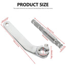 Chrome Shift Lever Kit with Stainless Steel Inner Shifter Lever Shaft