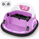 12V Electric 360° Rotating Bumper Car Toy for Toddlers with Remote Control