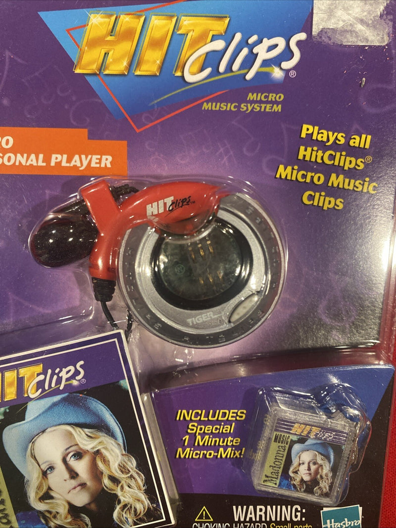 Red Micro Personal Music Player 2002 Vintage Style