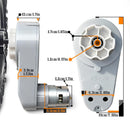 JRRXM 24V RS775 High-Speed Motor Gearbox for Power Wheels Enhancement, 18V