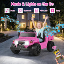 OLAKIDS Toyota 12V Electric Ride-On Car for Kids with Dump Bed