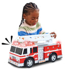 Maxx Action 12" Fire Truck by Sunny Days Ent. - Features Lights, Sounds, and Motorized Action