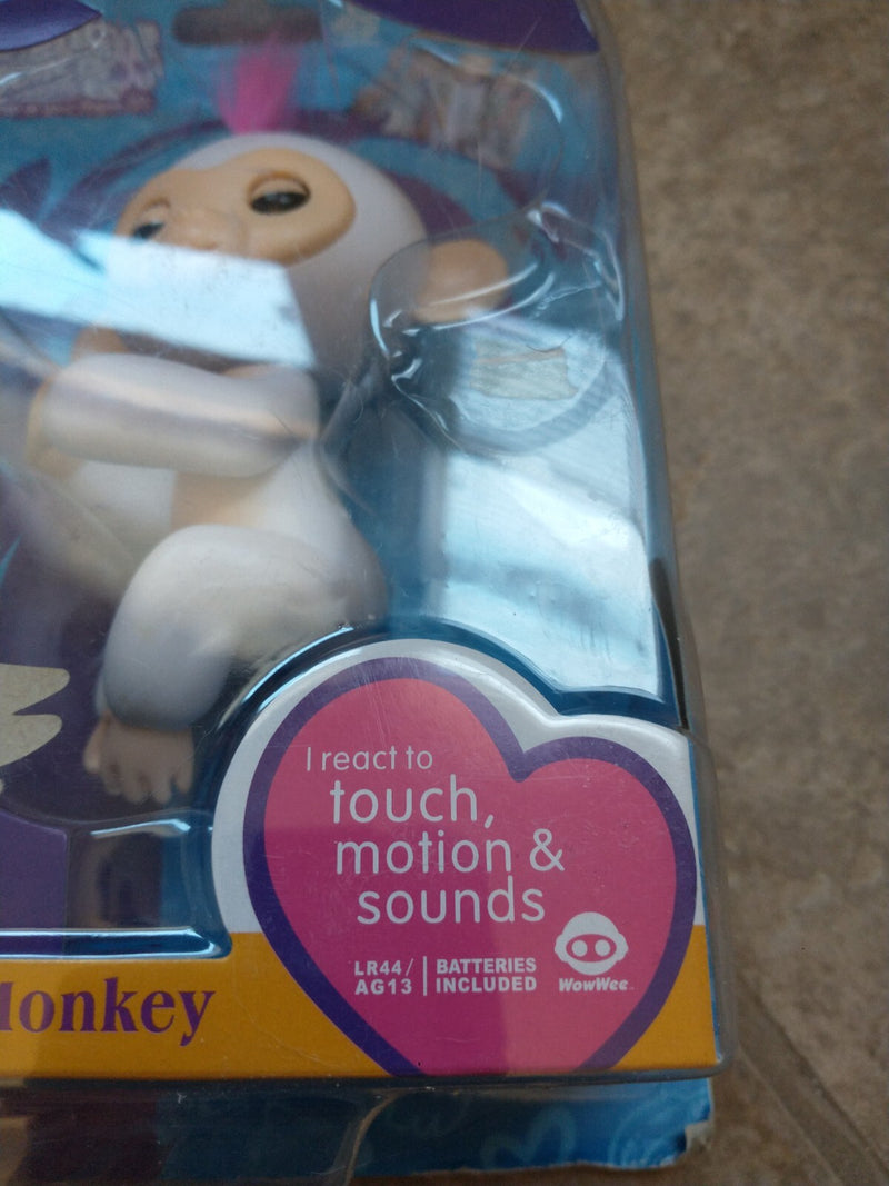 Interactive Fingerlings Baby Monkey Toy with Responsive Features