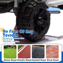 12V Remote-Controlled Electric Jeep Truck Toy for Kids in White