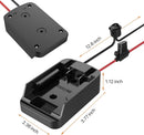 20V Battery Performance Adapter for Power Wheels with Safety Switch and Fuse