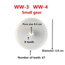 RS390 Remote Control Car Gearbox Accessories for Electric Vehicles WW3