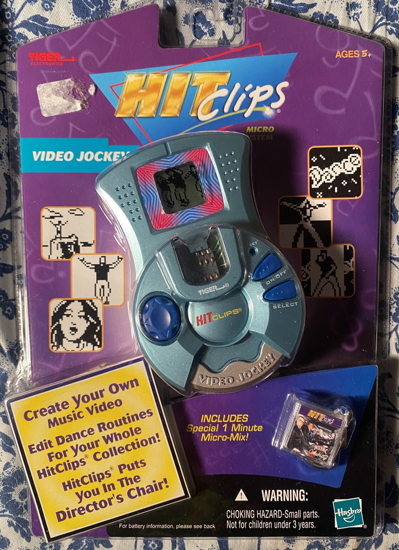 Vintage 2002 Y2K Music Video Player Featuring N'SYNC Celebrity Tiger Electronics