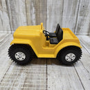 Retro Yellow Battery-Operated Fancy Buggy Kit with Unused Stickers