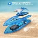 YEETFTC Kids Remote Control RC Boat for Pool, Lake, and Bathtub Fun H116
