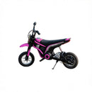 Pink 24V 350W Kids Electric Off-Road Bike with 15 MPH Speed and Twist Grip Throttle
