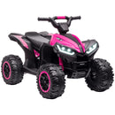 Pink Electric ATV for Kids Ages 3-5 with Music