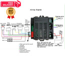 Weelye RX23 12V A Large 7-Pin Single-Sided Socket Control Box Receiver
