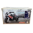 BMW S1000RR Kids Ride-On Motorcycle Trike in Black, Red, and White