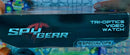 SpyGear Tri-Optics Video Watch with 3 Lens Camera Views