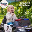 Land Rover 2-Seater 24V Electric Police Car Ride-On for Older Kids