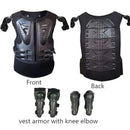 Kids Motocross Body Armor Back Protector Ride-On Horse Toy for Ages 4-15 Years